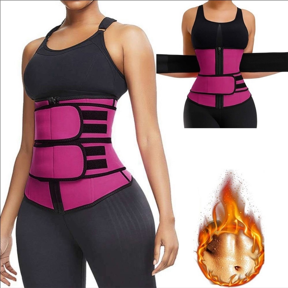 Sweat Neoprene Waist Trainer Tummy control Asian size